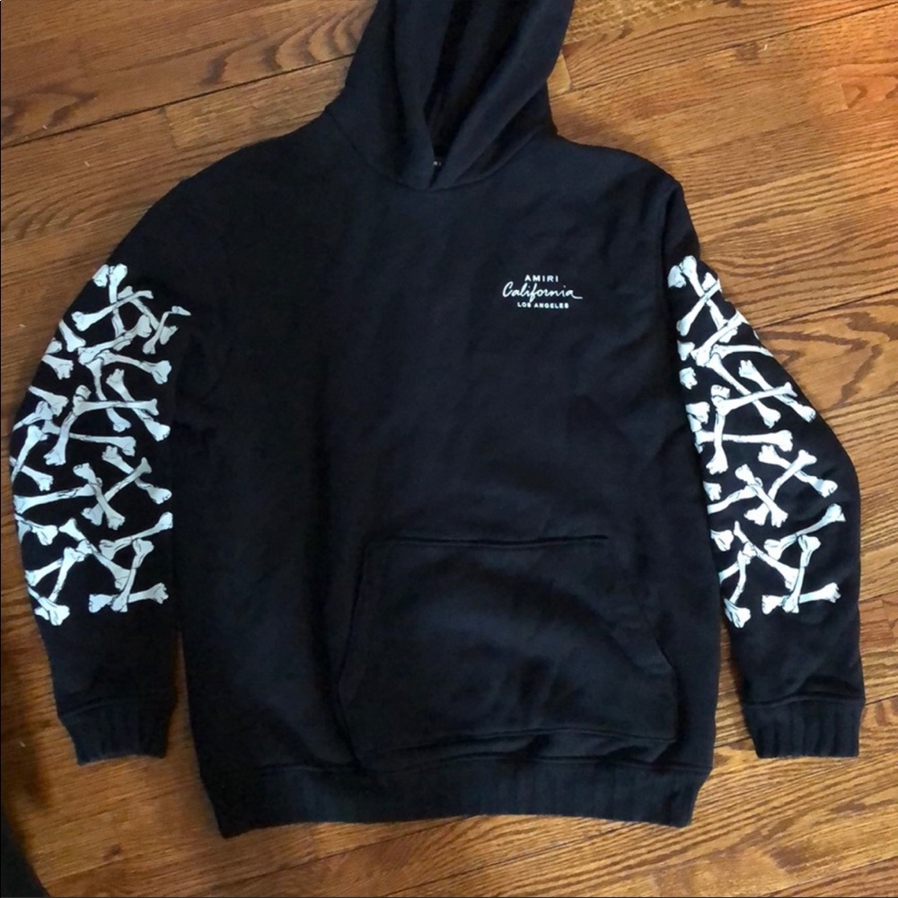 Fresh Black Amiri Hoodie